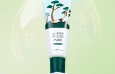 Успокаивающий солнцезащитный крем с экстрактом сосны и центеллы Round Lab Pine Calming Cica Sunscreen SPF50+ PA++++