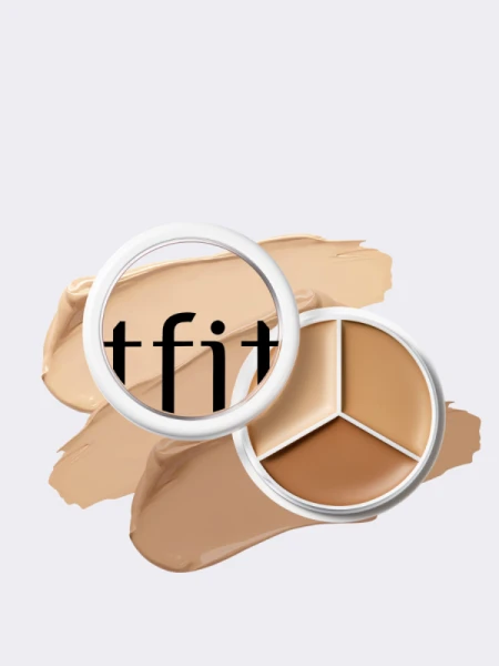 Палетка корректоров для лица TFIT Cover Up Pro Concealer 01 Neutral