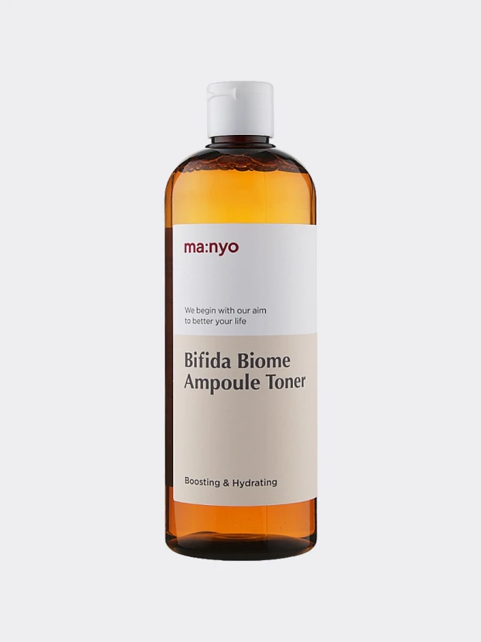 Укрепляющий ампульный тонер с бифидобактериями MAXI Ma:nyo Factory Bifida Biome Ampoule Toner