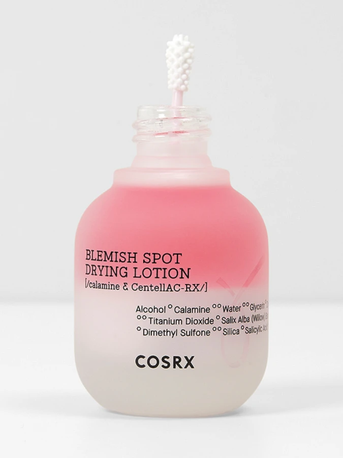 Точечное двухфазное средство против воспалений с каламином COSRX AC Collection Blemish Spot Drying Lotion Kit