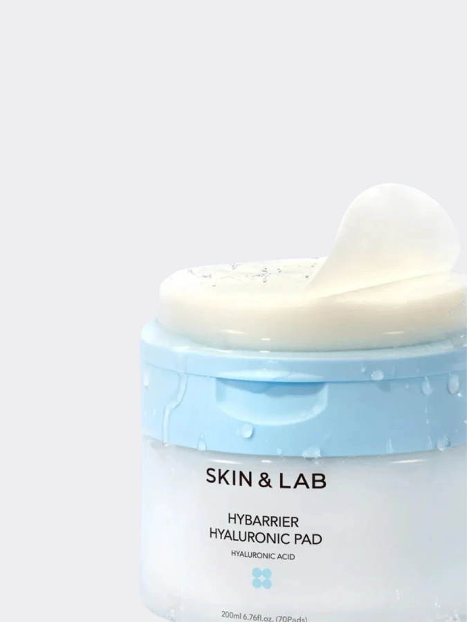 Увлажняющие пэды с гиалуроновой кислотой SKIN&LAB Hybarrier Hyaluronic Pad