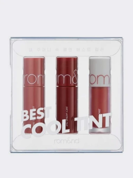 Набор мини-тинтов в холодных оттенках rom&nd Best Tint Edition Set 02 Cool Tone Pick Набор мини-тинтов в холодных оттенках rom&nd Best Tint Edition Set 02 Cool Tone Pick