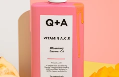 Очищающее масло для душа с комплексом витаминов Q+A Vitamin A.C.E. Cleansing Shower Oil