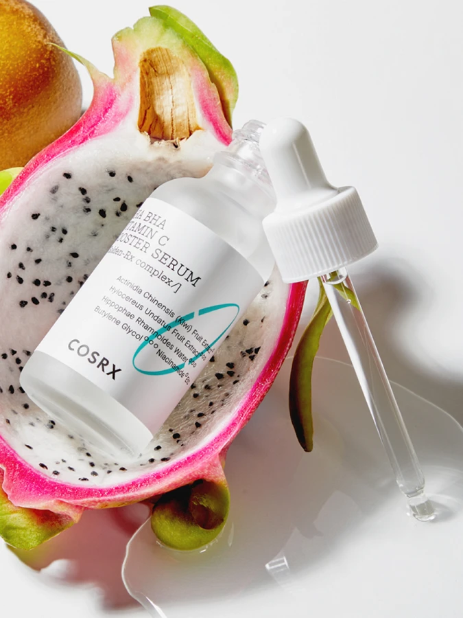 Освежающая сыворотка для лица с кислотами и витамином С COSRX Refresh AHA BHA Vitamin C Booster Serum