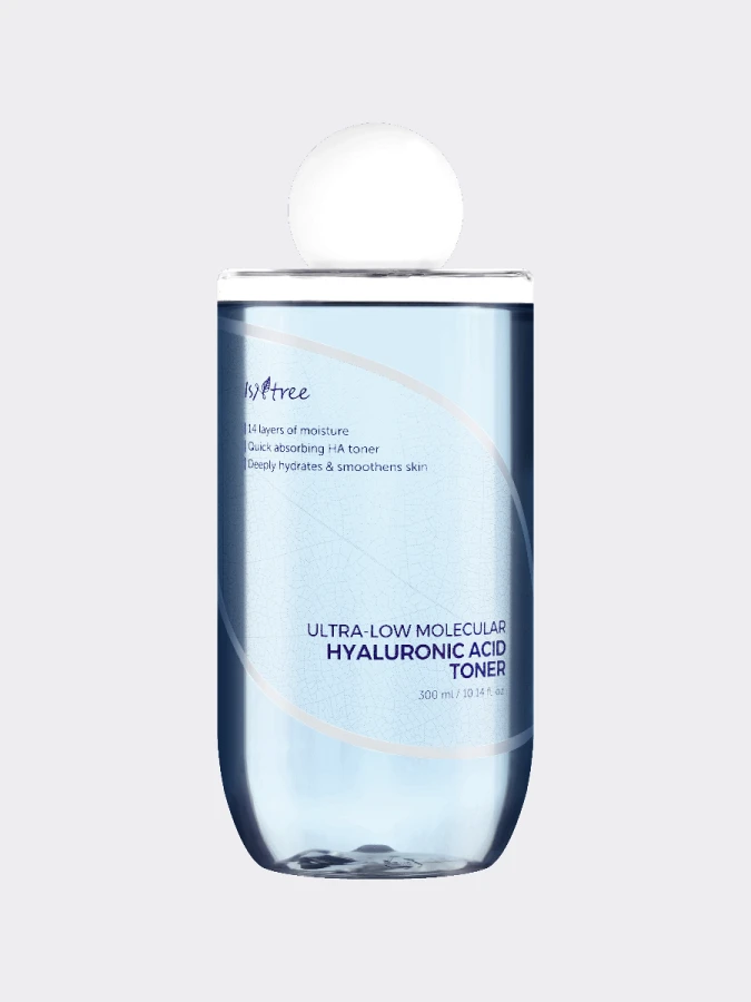 Увлажняющий тонер с низкомолекулярной гиалуроновой кислотой Isntree Ultra-Low Molecular Hyaluronic Acid Toner