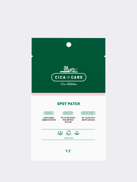Патчи против воспалений VT Cosmetics Cica Care Spot Patch Патчи против воспалений VT Cosmetics Cica Care Spot Patch