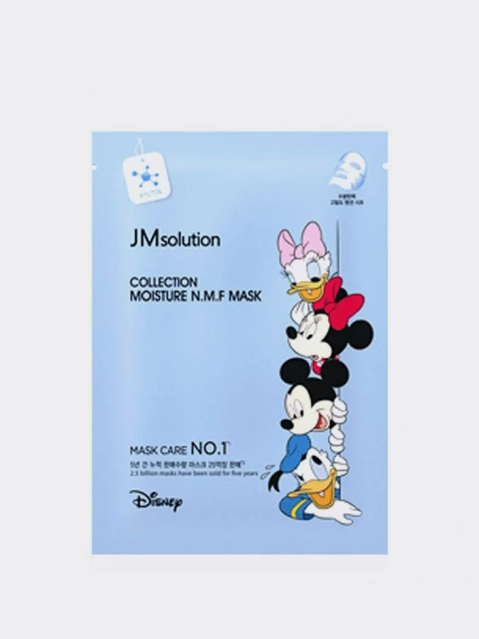 Разглаживающая тканевая маска с пептидами JMSolution Disney Collection Moisture N.M.F Mask