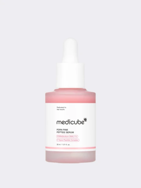 Укрепляющая сыворотка для лица с пептидами и ПДРН Medicube PDRN Pink Peptide Serum Укрепляющая сыворотка для лица с пептидами и ПДРН Medicube PDRN Pink Peptide Serum