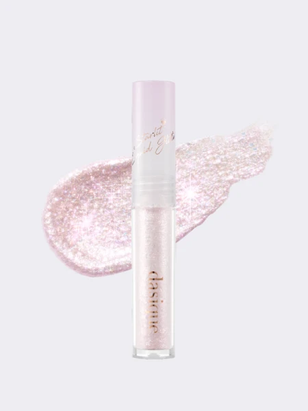 Жидкий глиттер для век Dasique Starlit Jewel Liquid Glitter #03 Purple Sparkling