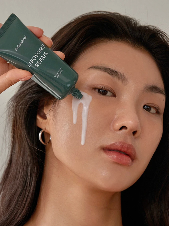 Восстанавливающий липосомальный крем для лица с пептидами и керамидами ShaiShaiShai Liposome Repair Intensive Cream