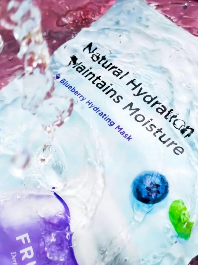 Увлажняющая тканевая маска для лица с черникой FRUDIA Blueberry Hydrating Mask