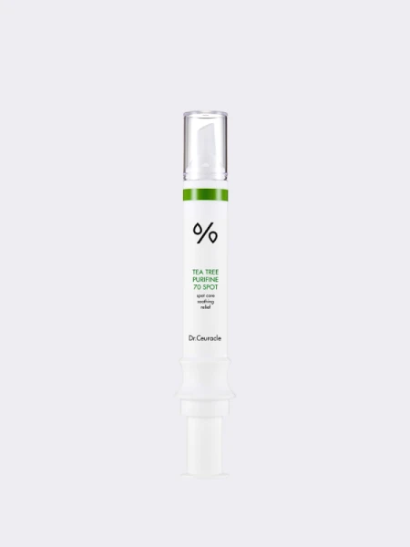 Успокаивающее точечное средство с экстрактом чайного дерева Dr.Ceuracle Tea Tree Purifine 70 Spot Успокаивающее точечное средство с экстрактом чайного дерева Dr.Ceuracle Tea Tree Purifine 70 Spot