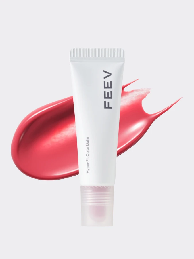 Обновлённый оттеночный бальзам для губ FEEV Hyper-Fit Color Balm Pink Breeze