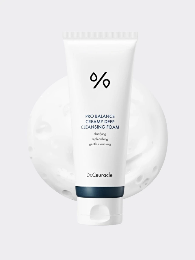 Пенка для умывания с пробиотиками Dr.Ceuracle Pro Balance Creamy Deep Cleansing Foam