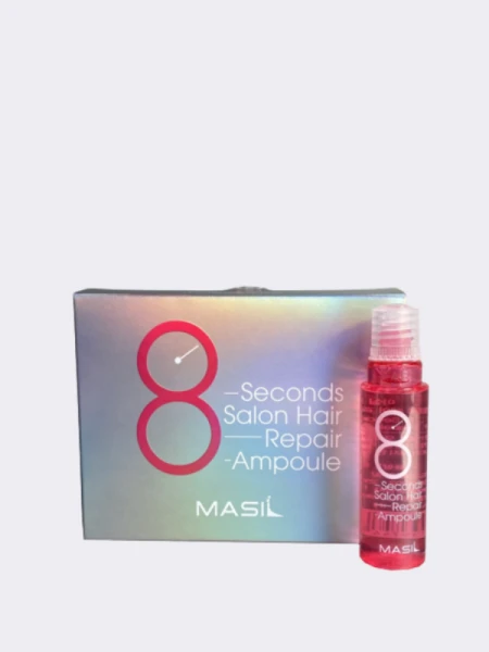 Набор протеиновых масок-филлеров для поврежденных волос Masil 8 Seconds Salon Hair Repair Ampoule Набор протеиновых масок-филлеров для поврежденных волос Masil 8 Seconds Salon Hair Repair Ampoule