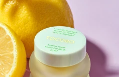 Маска-скраб для губ с экстрактом лимона TOCOBO Lemon Sugar Scrub Lip Mask
