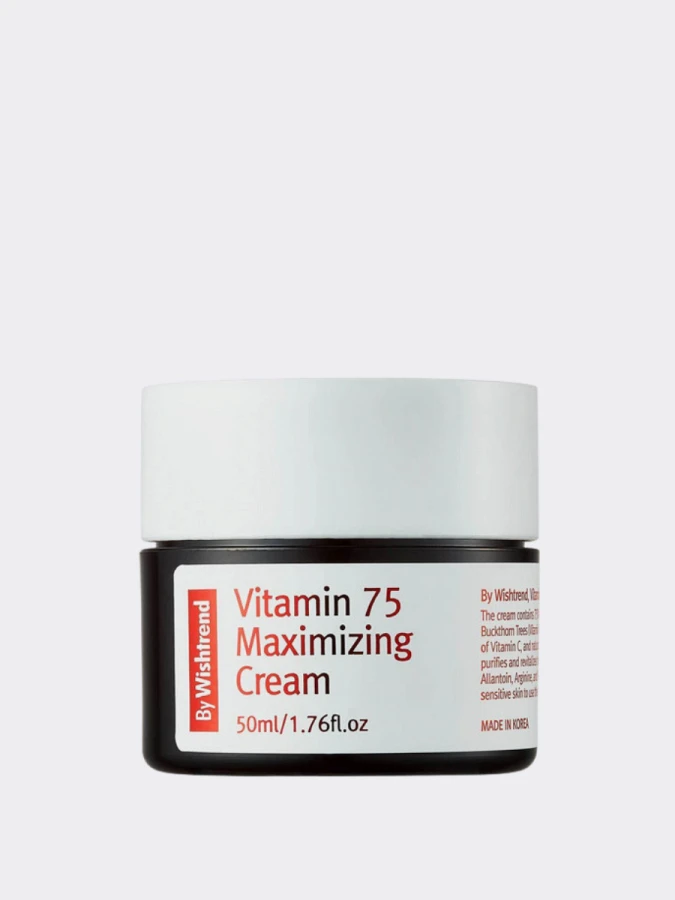 Витаминный крем с экстрактом облепихи By Wishtrend Vitamin 75 Maximizing Cream