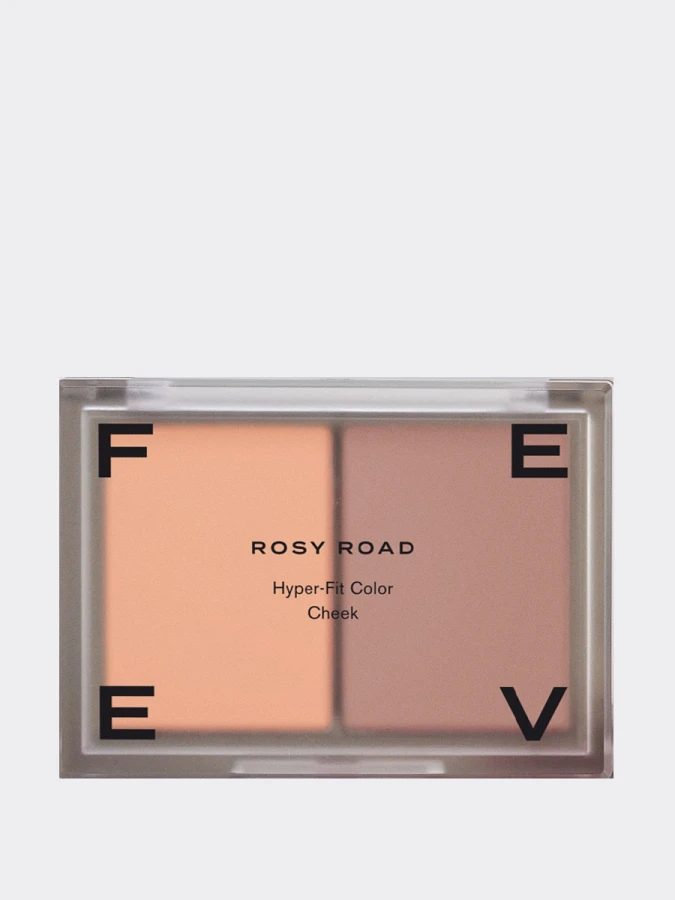 Кремовые спрессованные румяна в теплых оттенках FEEV Hyper-Fit Color Cheek Rosy Road