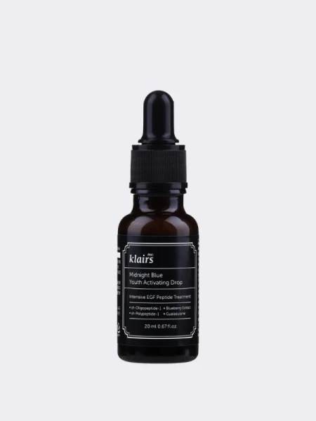 Регенерирующая сыворотка с пептидами Dear, Klairs Midnight Blue Youth Activating Drop Регенерирующая сыворотка с пептидами Dear, Klairs Midnight Blue Youth Activating Drop