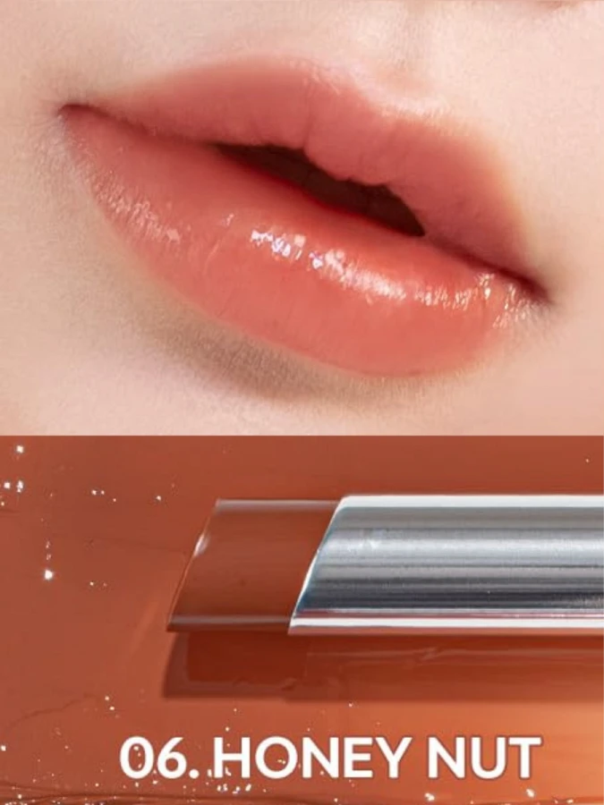 Тающий оттеночный бальзам для губ TIRTIR Waterism Glow Melting Balm 06 Honey Nut