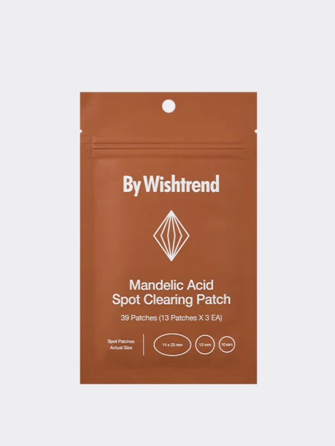 Патчи против воспалений с миндальной кислотой By Wishtrend Mandelic Acid Spot Clearing Patch