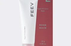 Обновлённый оттеночный бальзам для губ FEEV Hyper-Fit Color Balm Rose Wave