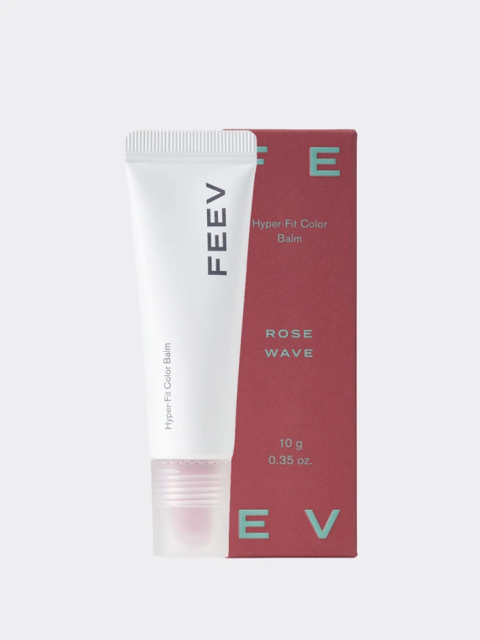 Обновлённый оттеночный бальзам для губ FEEV Hyper-Fit Color Balm Rose Wave