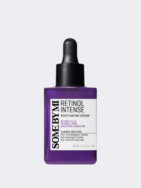 Разглаживающая сыворотка с ретинолом и бакучиолом Some By Mi Retinol Intense Reactivating Serum Разглаживающая сыворотка с ретинолом и бакучиолом Some By Mi Retinol Intense Reactivating Serum