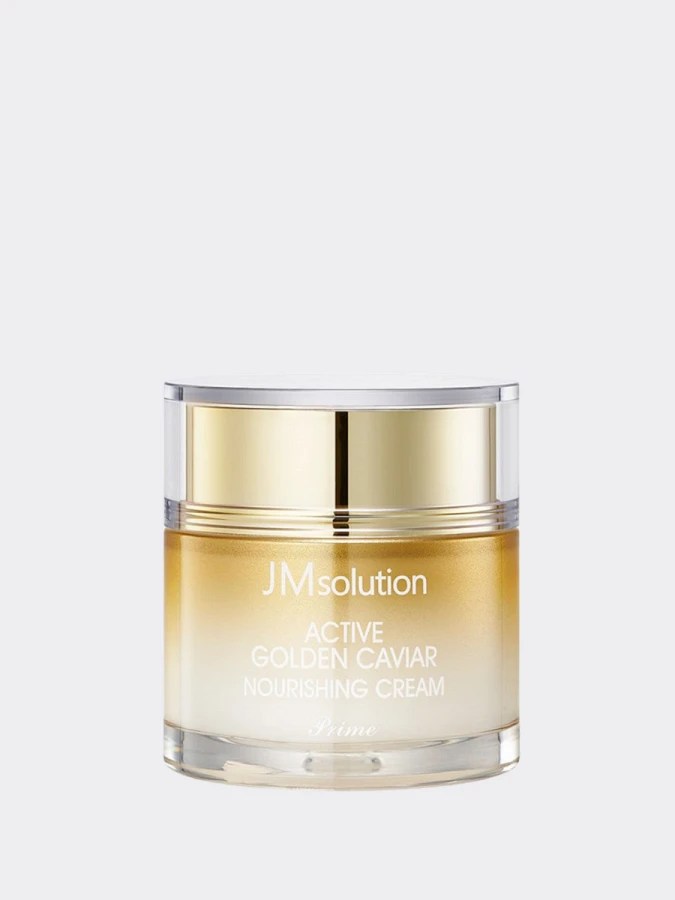 Питательный крем для лица с экстрактом икры и золота JMsolution Active Golden Caviar Nourishing Cream