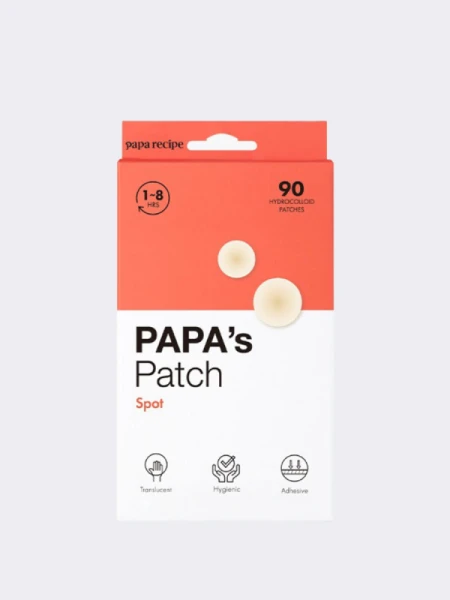 Патчи против воспалений с экстрактом чайного дерева и салициловой кислотой Papa Recipe Papa's Patch Spot Патчи против воспалений с экстрактом чайного дерева и салициловой кислотой Papa Recipe Papa's Patch Spot