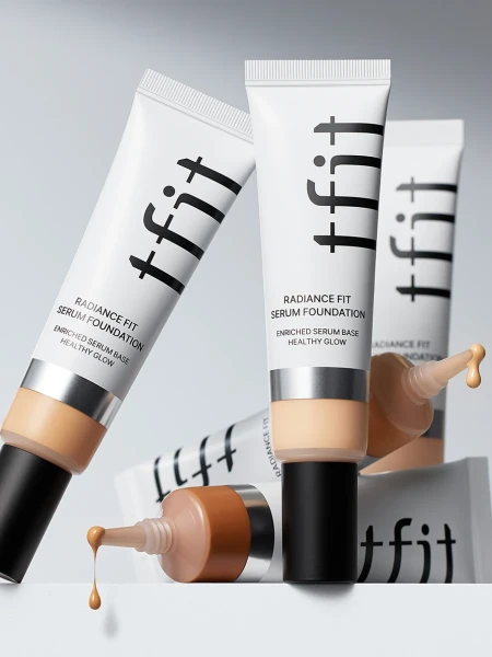 Увлажняющий тональный флюид TFIT Radiance Fit Serum Foundation C01 Porcelain