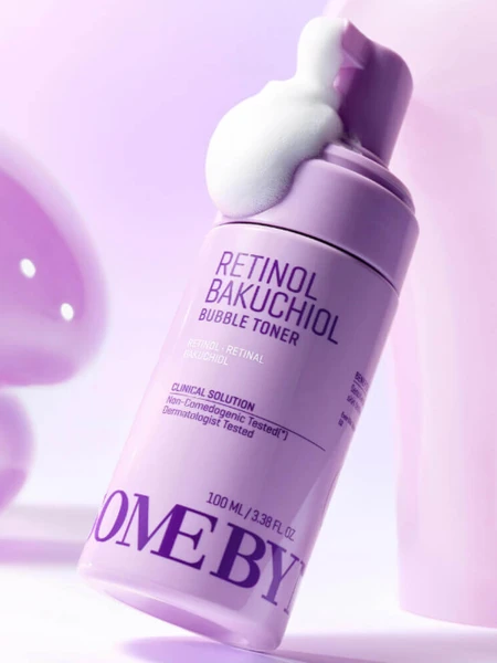 Пузырьковый тонер с ретинолом и бакучиолом Some By Mi Retinol Bakuchiol Bubble Toner
