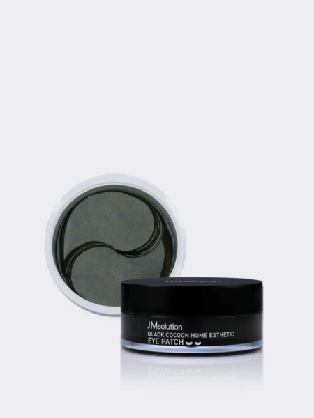 Патчи для век с протеинами шёлка JMsolution Black Cocoon Home Esthetic Eye Patch Патчи для век с протеинами шёлка JMsolution Black Cocoon Home Esthetic Eye Patch
