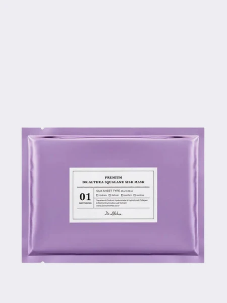 Восстанавливающая тканевая маска для лица со скваланом Dr.Althea Premium Squalane Silk Mask Восстанавливающая тканевая маска для лица со скваланом Dr.Althea Premium Squalane Silk Mask
