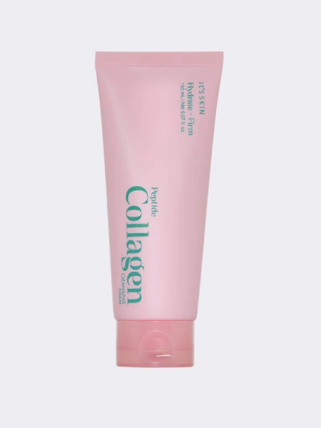 Очищающая пенка для умывания коллагеном It's Skin Peptide Collagen Cleansing Foam Очищающая пенка для умывания коллагеном It's Skin Peptide Collagen Cleansing Foam