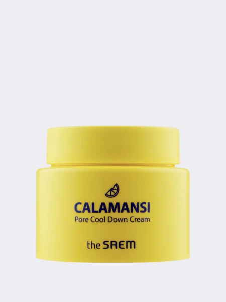 Охлаждающий крем для сужения пор The Saem Calamansi Pore Cool Down Cream Охлаждающий крем для сужения пор The Saem Calamansi Pore Cool Down Cream