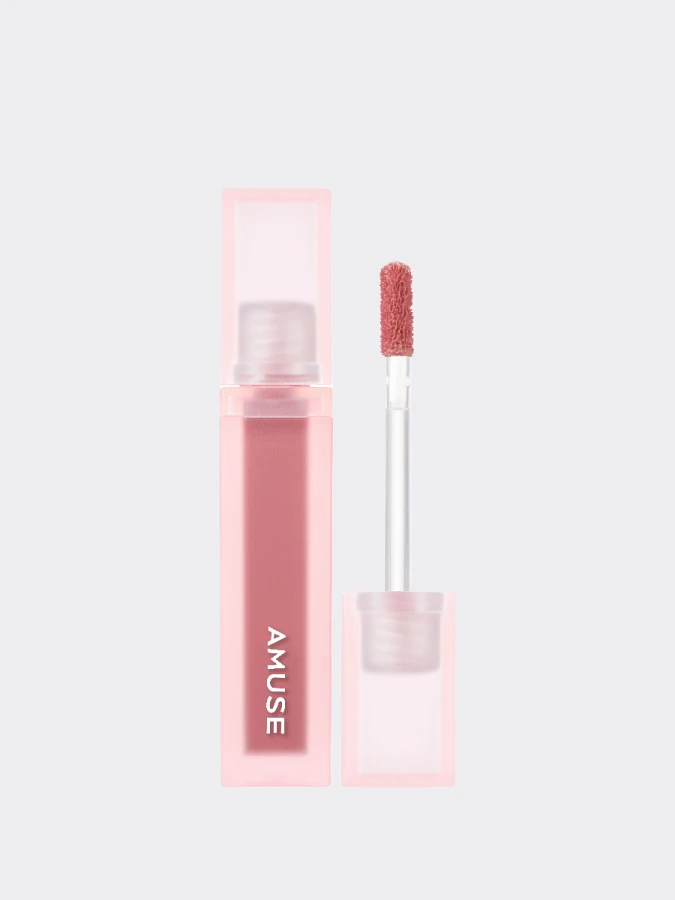 Влажный вельветовый пигмент для губ AMUSE Dew Velvet 10 Rose Boksoonga