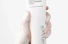 Глубокоочищающая пенка для умывания с коллагеном Arocell Collagen Deep Cleansing Foam