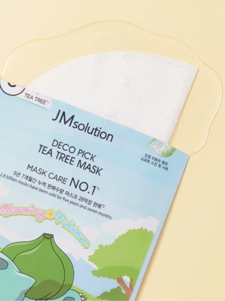 Противовоспалительная тканевая маска с экстрактом чайного дерева JMSolution Deco Pick Tea Tree Mask Противовоспалительная тканевая маска с экстрактом чайного дерева JMSolution Deco Pick Tea Tree Mask