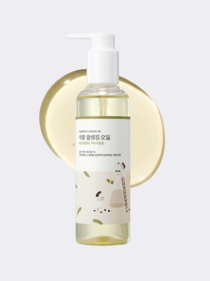 Питательное гидрофильное масло с экстрактом соевых бобов Round Lab Soybean Cleansing Oil