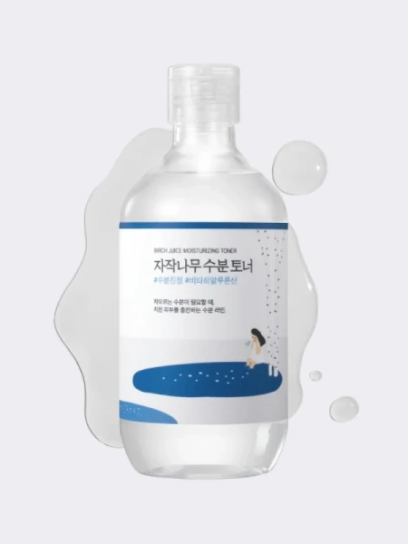 Успокаивающий тонер для лица с берёзовым соком Round Lab Birch Juice Moisturizing Toner