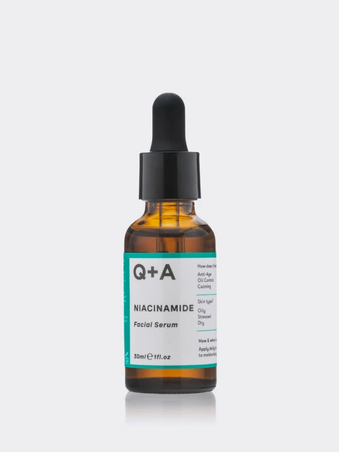 Успокаивающая сыворотка с ниацинамидом Q+A Niacinamide Facial Serum