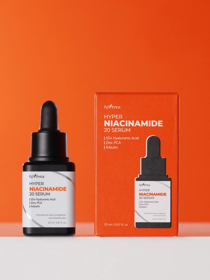 Себорегулирующая сыворотка для лица с ниацинамидом IsNtree Hyper Niacinamide 20 Serum
