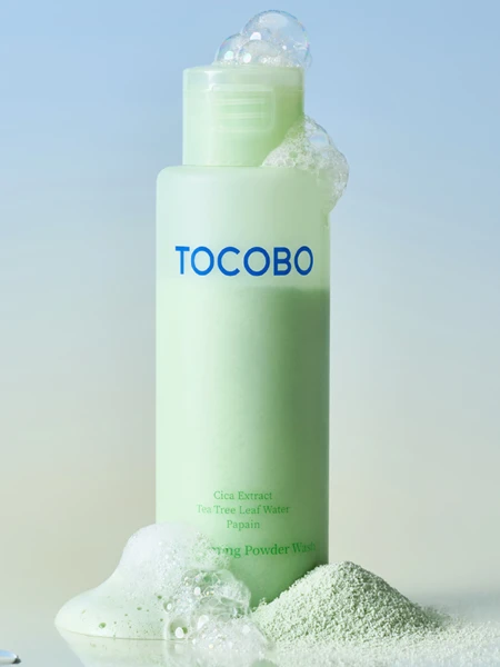 Успокаивающая энзимная пудра с экстрактом центеллы TOCOBO Cica Calming Powder Wash Успокаивающая энзимная пудра с экстрактом центеллы TOCOBO Cica Calming Powder Wash