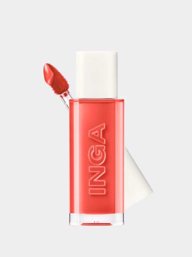 Стойкий глянцевый тинт для губ INGA Water Glow Lip Tint Crush Стойкий глянцевый тинт для губ INGA Water Glow Lip Tint Crush