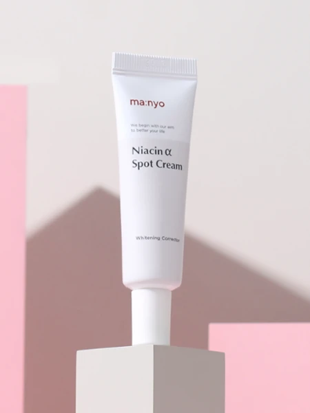 Осветляющий спот-крем для лица с ниацинамидом Ma:nyo Factory Niacin Alpha Spot Cream Осветляющий спот-крем для лица с ниацинамидом Ma:nyo Factory Niacin Alpha Spot Cream