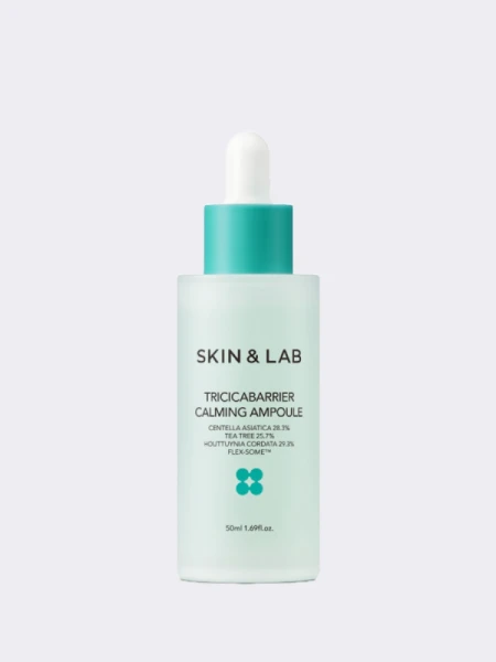 Обновлённая успокаивающая сыворотка для лица SKIN&LAB Tricicabarrier Calming Ampoule Обновлённая успокаивающая сыворотка для лица SKIN&LAB Tricicabarrier Calming Ampoule
