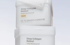 Обновляющие тонер-диски с коллагеном и ретинолом Sungboon Editor Deep Collagen Retinol Power Boosting Pad