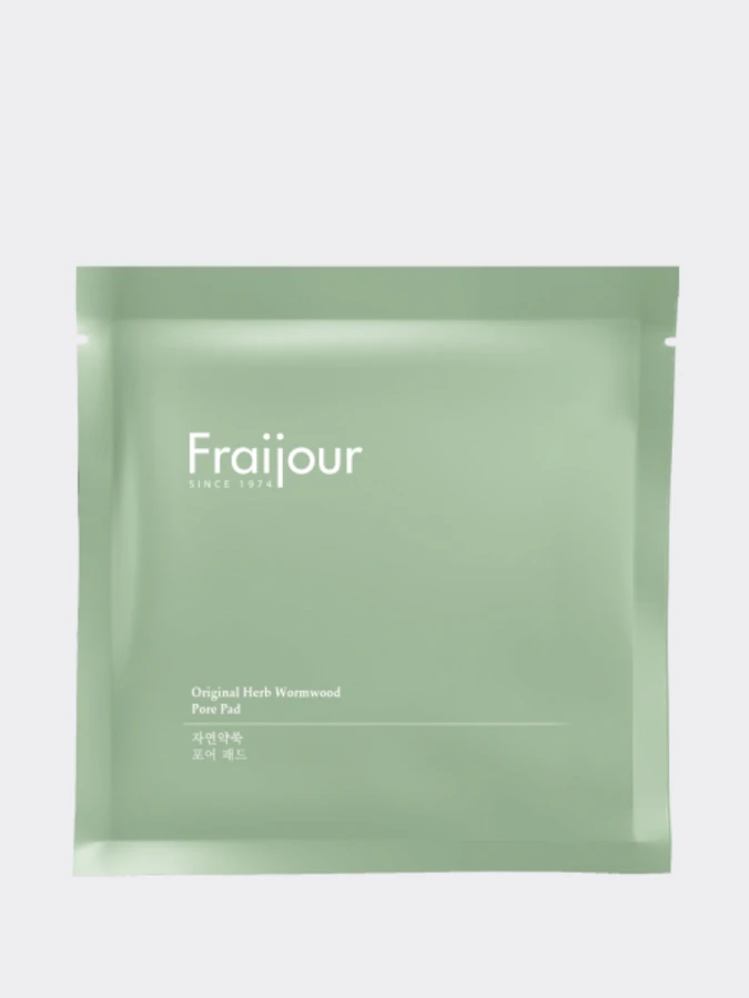 Тонизирующие диски для лица (сменный блок) Fraijour Original Herb Wormwood Pore Pad 