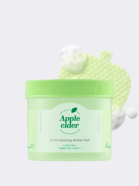 Очищающие пузырьковые пэды для лица с яблочным уксусом Ariul Apple Cider All Kill Cleansing Bubble Pads